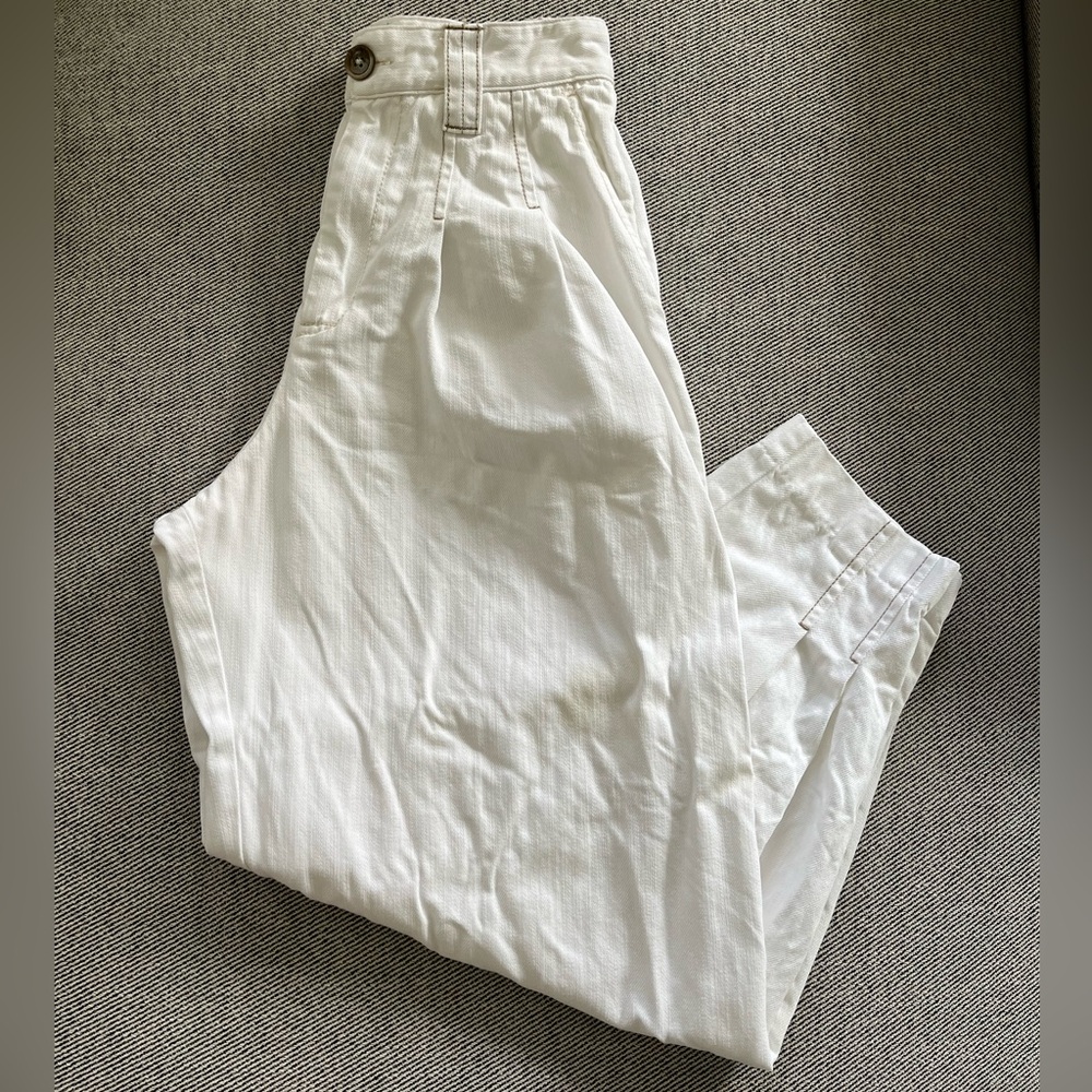 Free People high rise tapered mom jeans